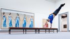 Akrobatischer Breakdance trifft im Solothurner Kunstmuseum auf ein behäbiges Hodler-Gemälde... (Bild: zVg)