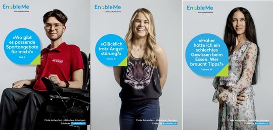 «EnableMe» ist ein wachsendes Netzwerk an Selbstbetroffenen und ihren Angehörigen...