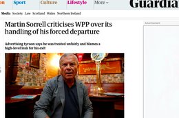 Sorrell: «Es hätte andere Optionen gegeben»