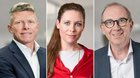 Neu auf der HWZ-Kommandobrücke: Frithjof Müller (l.), Meike Wiemann-Hügler und Peter Statz... (Bild: zVg)