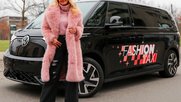 Die Tessinerin ist wieder mit dem Fashion Taxi unterwegs... (Bild: zVg / © Seven.One)