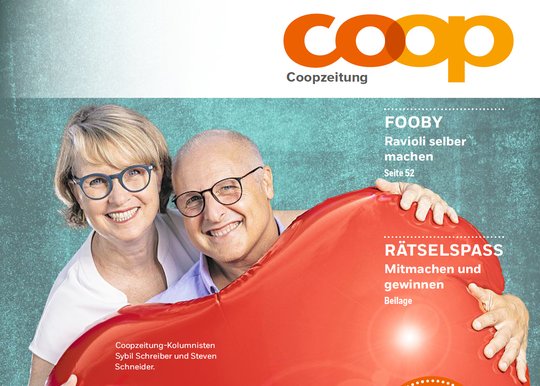 Die «Coopzeitung» hat in jeweils drei Kategorien einen «Award of Excellence» gewonnen...