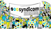 Finden nicht alles so sympathisch, wie es in diesem Cartoon den Anschein macht: die kämpferischen Beobachterinnen und Beobachter von Syndicom...       (Grafik: Syndicom)