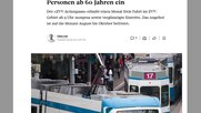 Newsmeldung des «Tagi» über «das neue ZVV-Abo», das es seit 2019 gibt... (Screenshot tagesanzeiger.ch)