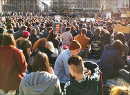 Demo gegen Uploadfilter in Köln