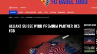 Auf der Fanseite wird die neue Premium Partnerschaft sehr begrüsst...    (Bild: Screenshot/FCB)