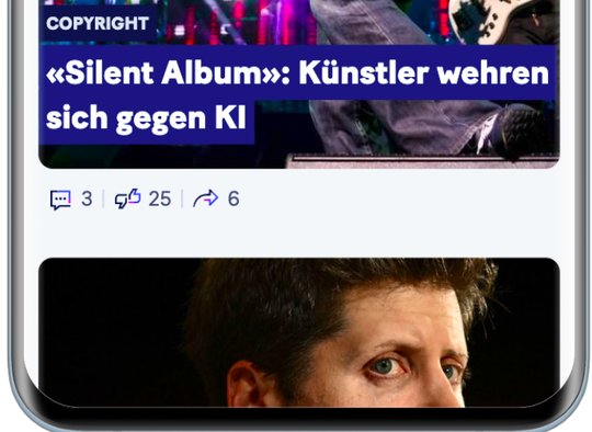 Die Werbung und die bezahlten Storys kommen in dem neuen «AI Channel» ausschliesslich von Samsung... (Bild: zVg)