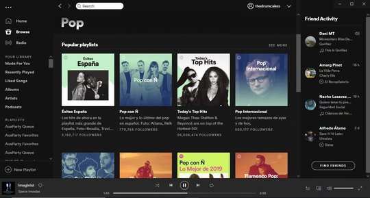 Die Einnahmen von Spotify sind vor allem im Bereich Werbung gewachsen...