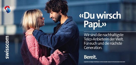 Die neue Swisscom-Kampagne ist vorwiegend intern realisiert worden...