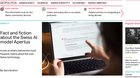 Ohne die 19 Millionen Bundesgelder stehe das Auslandangebot der SRG vor dem Aus, schreibt Swissinfo SWI in eigener Sache... (Bild: Screenshot Klein Report)