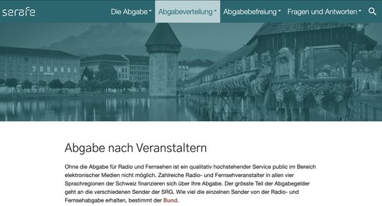 Zwei waren im Rennen: «Die Anbieterinnen hatten u.a. nachzuweisen, dass sie umfangreiche Erfahrungen im Inkassobereich, in den Bereichen Datenerhebung bzw. -schutz haben und über ein leistungsfähiges IT-System verfügen»...  (Bild: Screenshot Serafe)